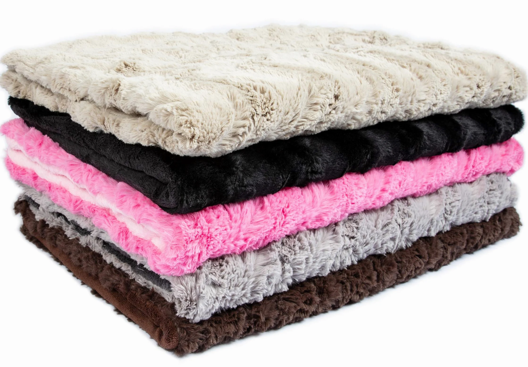 CopcoPet, coperta per cani Cheyenne, ca. 100 x 80 cm, beige, lavabile, coperta in pile per cani, coperta per animali a trama fitta