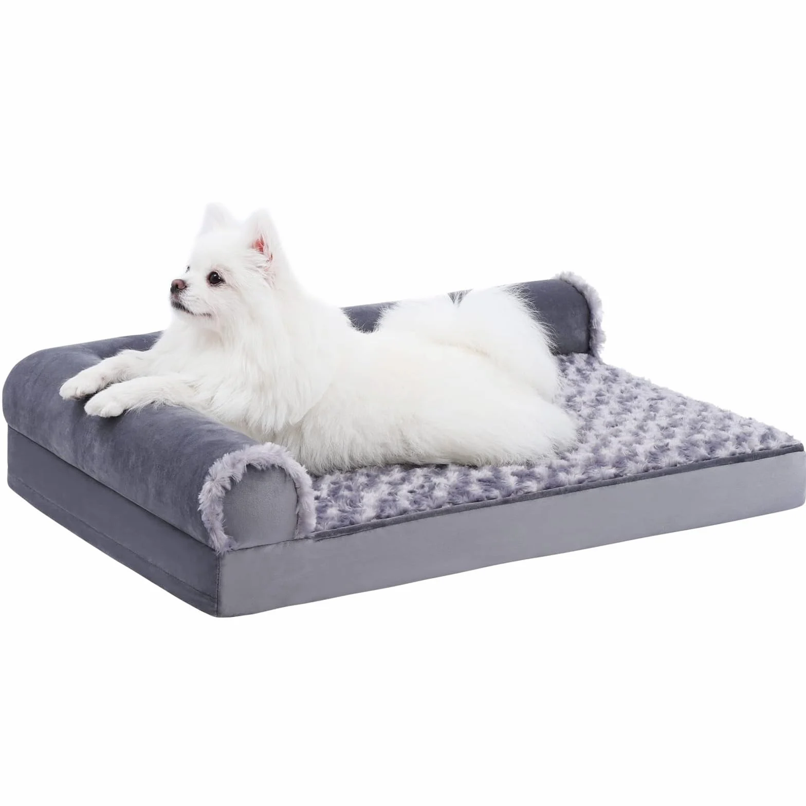Cuscino per Cani Taglia Grande Sfoderabile e Lavabile Ortopedico Foam Lettino per Cani Base Antiscivolo Lavabile in Lavatrice Materassino Cane(27.5x20x6in/70x50x14.5cm)