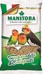 Mangime Miscuglio Parrocchetti 1 Kg inseparabili e calopsiti