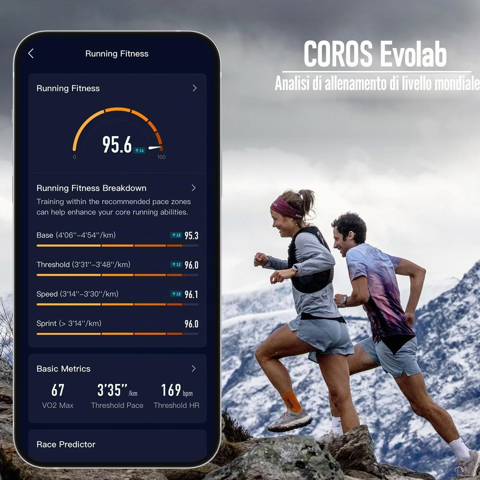 COROS Apex 2 Orologio GPS Outdoor, 1,2" Zaffiro Titanio, 17 giorni di autonomia, Navigazione al polso, Mappe offline, Cardiofrequenzimetro, Misurazione del sonno, Corsa, Ciclismo (Grigio)