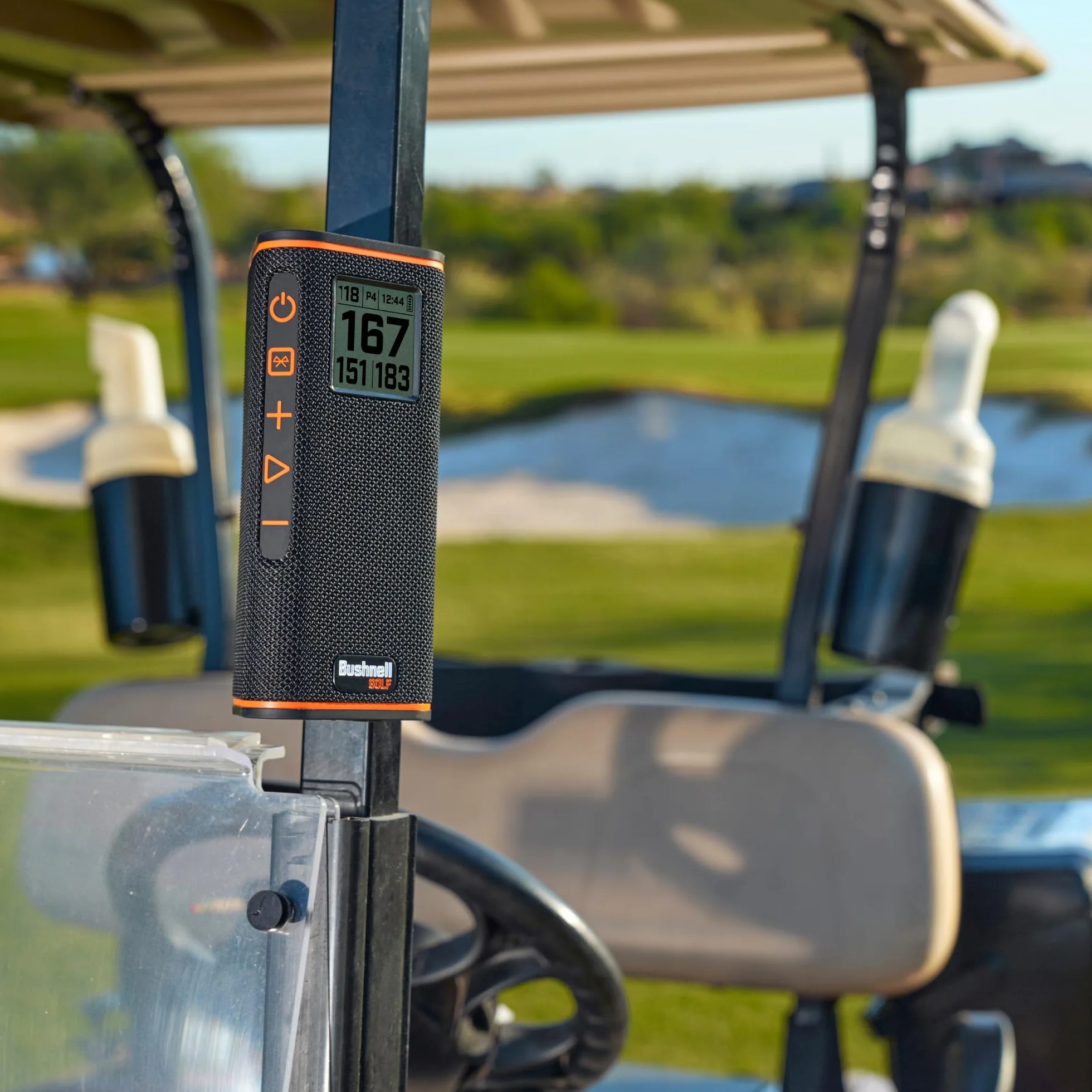 Bushnell Golf Wingman View Altoparlante da golf con distanze GPS