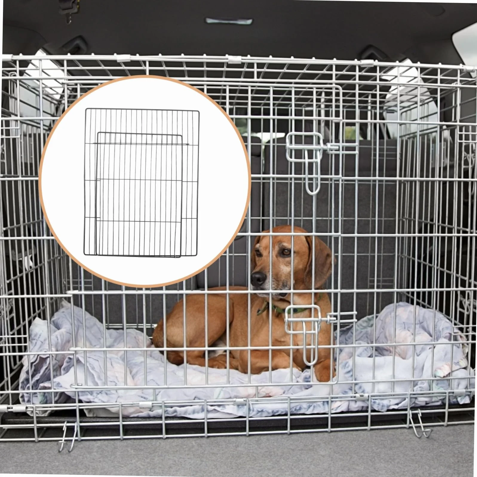 Rete per Con Apertura Accessorio Versatile per Gabbie e Recinti Sicurezza per Grandi Animali