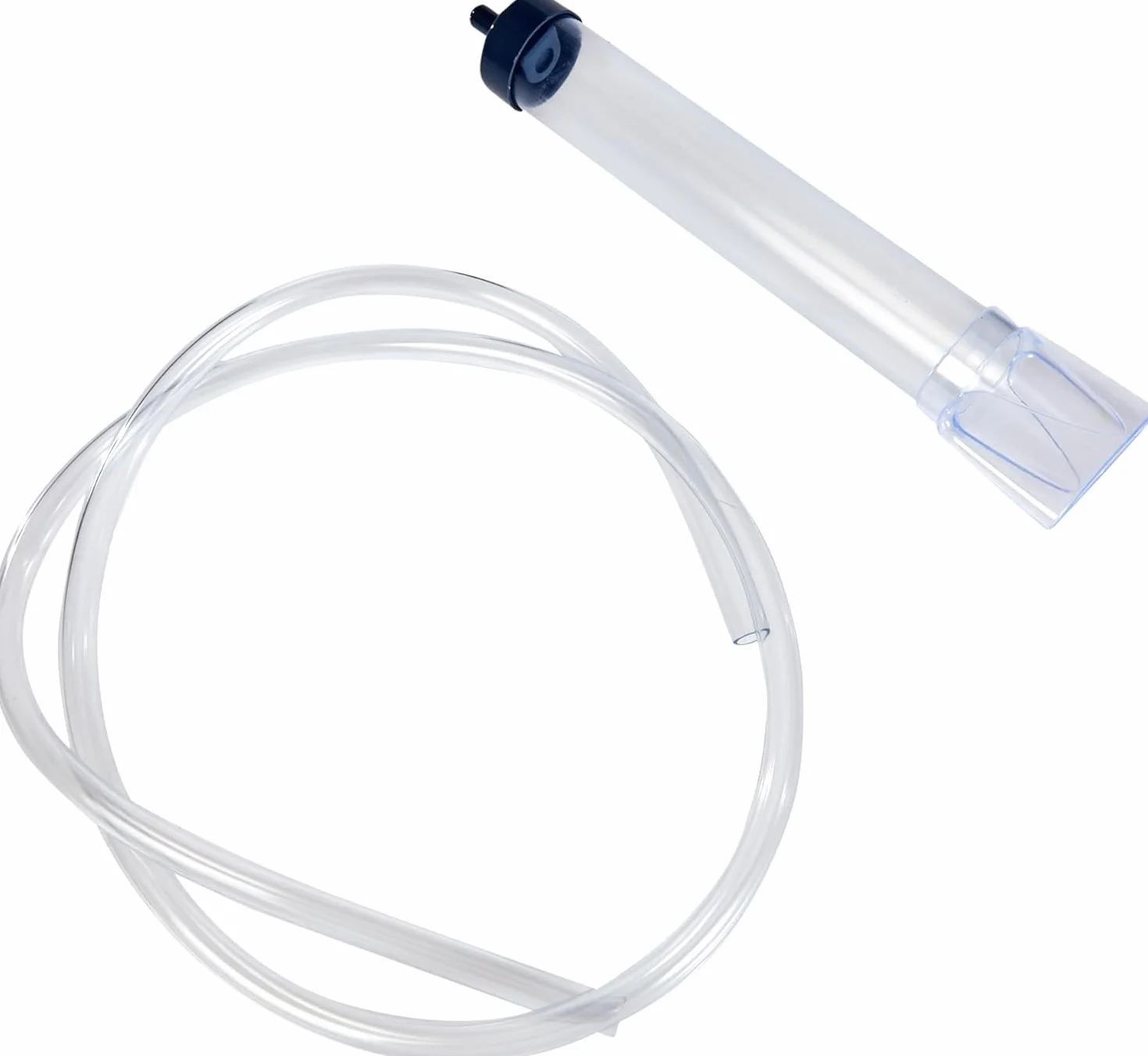 Amtra Sifone aspirarifiuti per pulizia acquario autoinnescante, Kit di Pulizia Acquario, Campana 30 CM