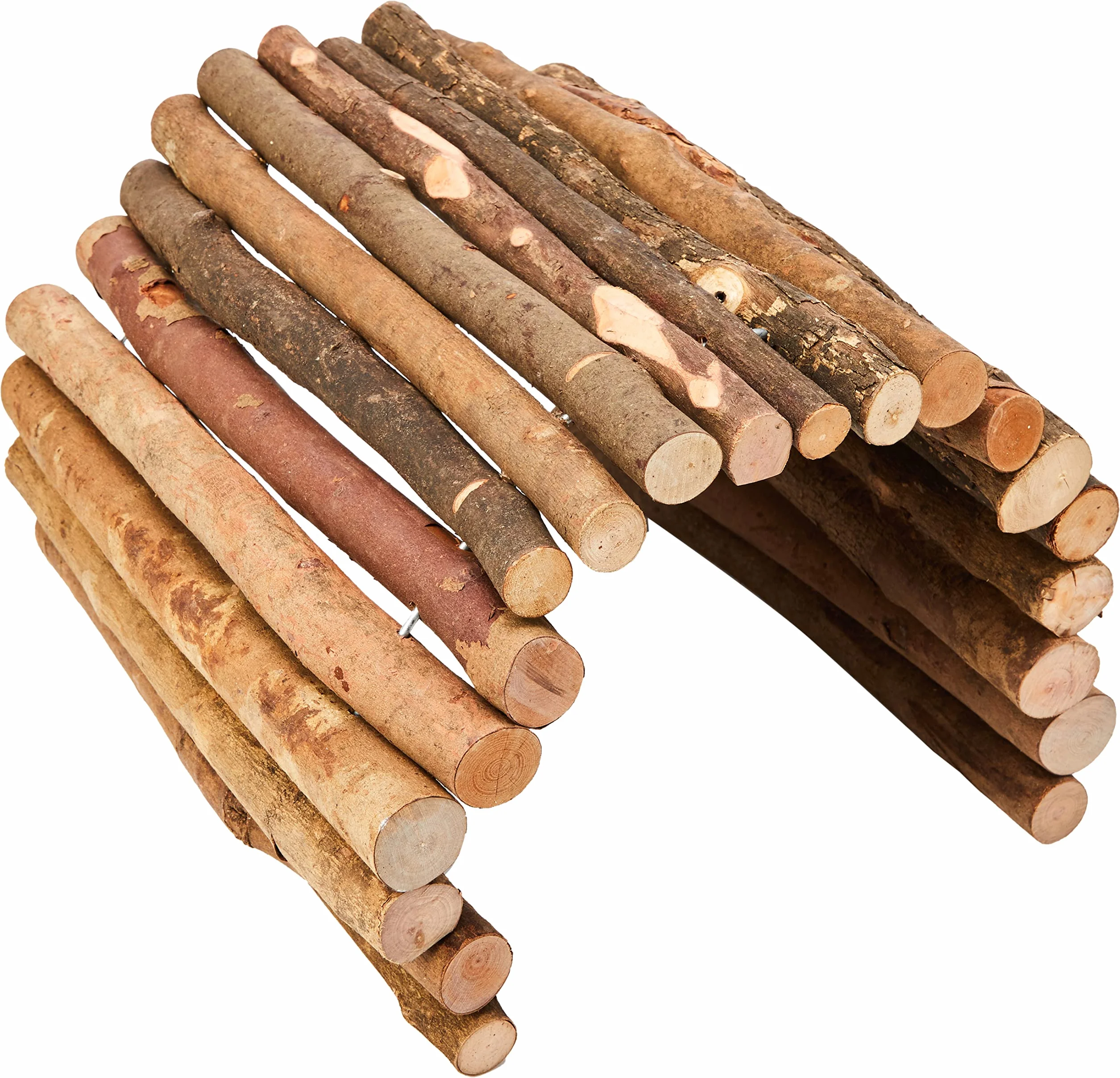 Kerbl Pet Ponte in legno, 30x50cm, per piccoli animali, conigli, coniglietti, porcellini d'India, versatile, in legno naturale, da rosicchiare