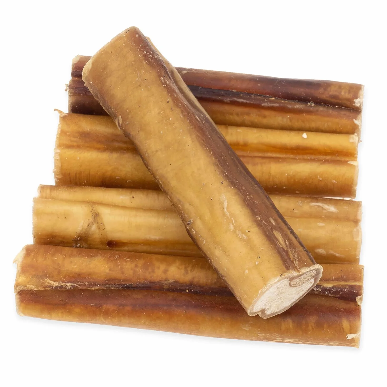Pene bovino 10 cm Premium (pezzi più spessi e più grandi) 4DOGS – 5 pezzi