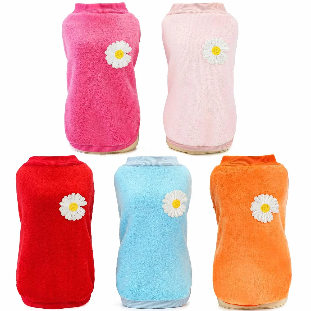 Pile Maglione per Cani Gatti Inverno Caldo Vestiti Cane Maglione di Lana