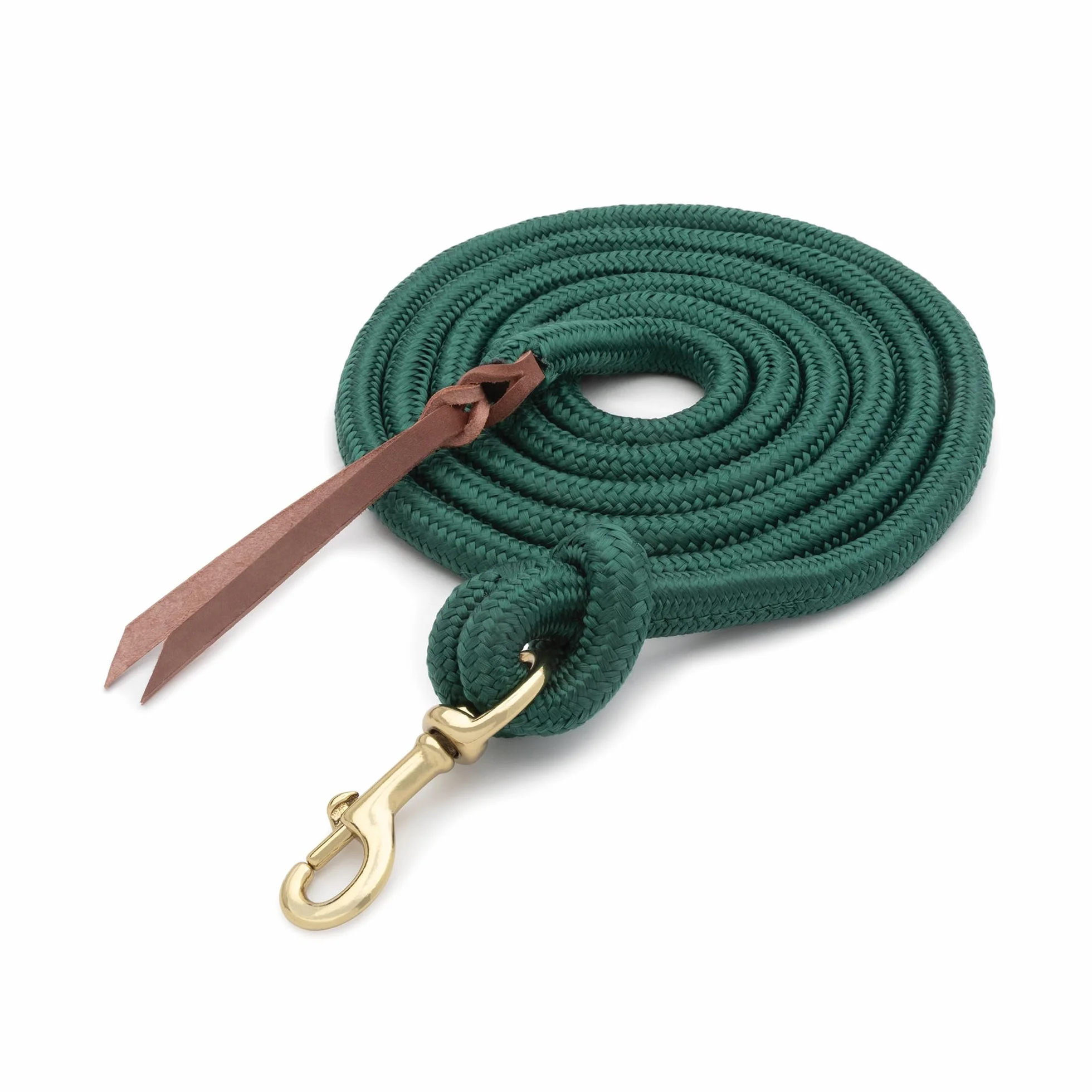 Weaver Leather Poly Cowboy Guinzaglio con Snap, Hunter Green, 5/8" x 10'