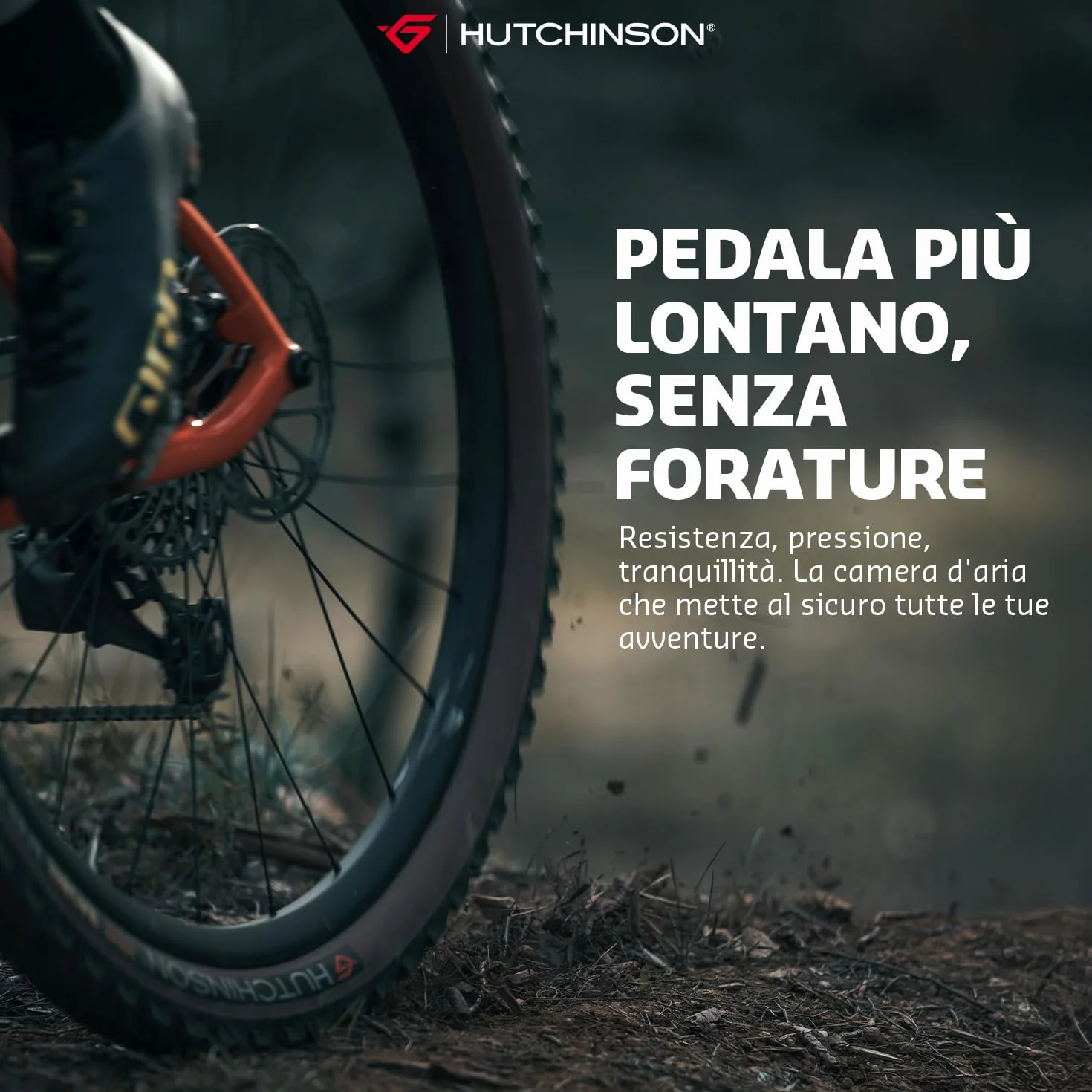 HUTCHINSON - Camera d'aria - MTB - Standard - Resistenza e antiforatura - Valvola Schräder o Presta - Spessore 0,9 mm - 48 MM - 29 x 1,90-2,35