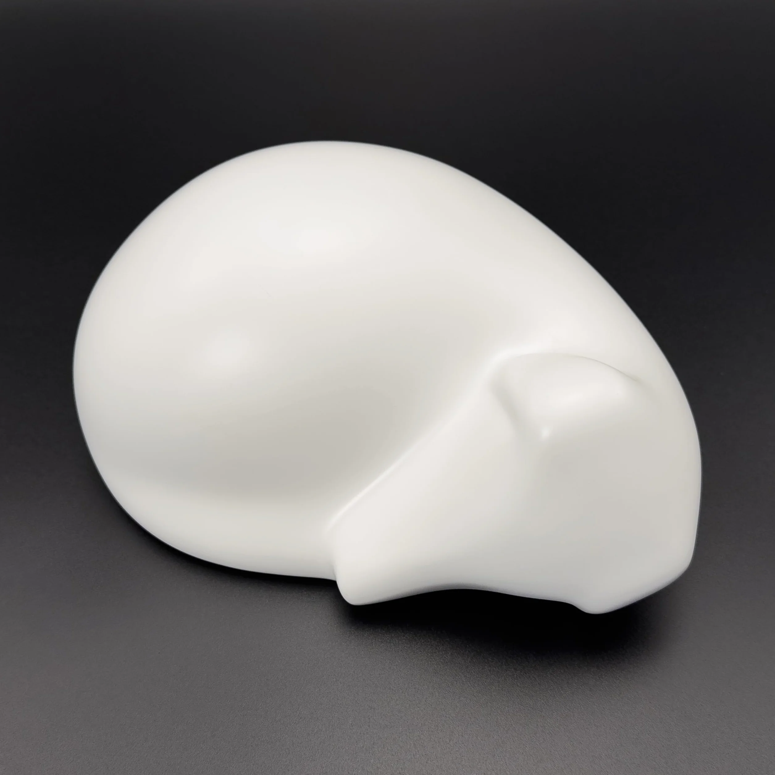 Urna Funeraria a forma di cane che dorme (Bianco)