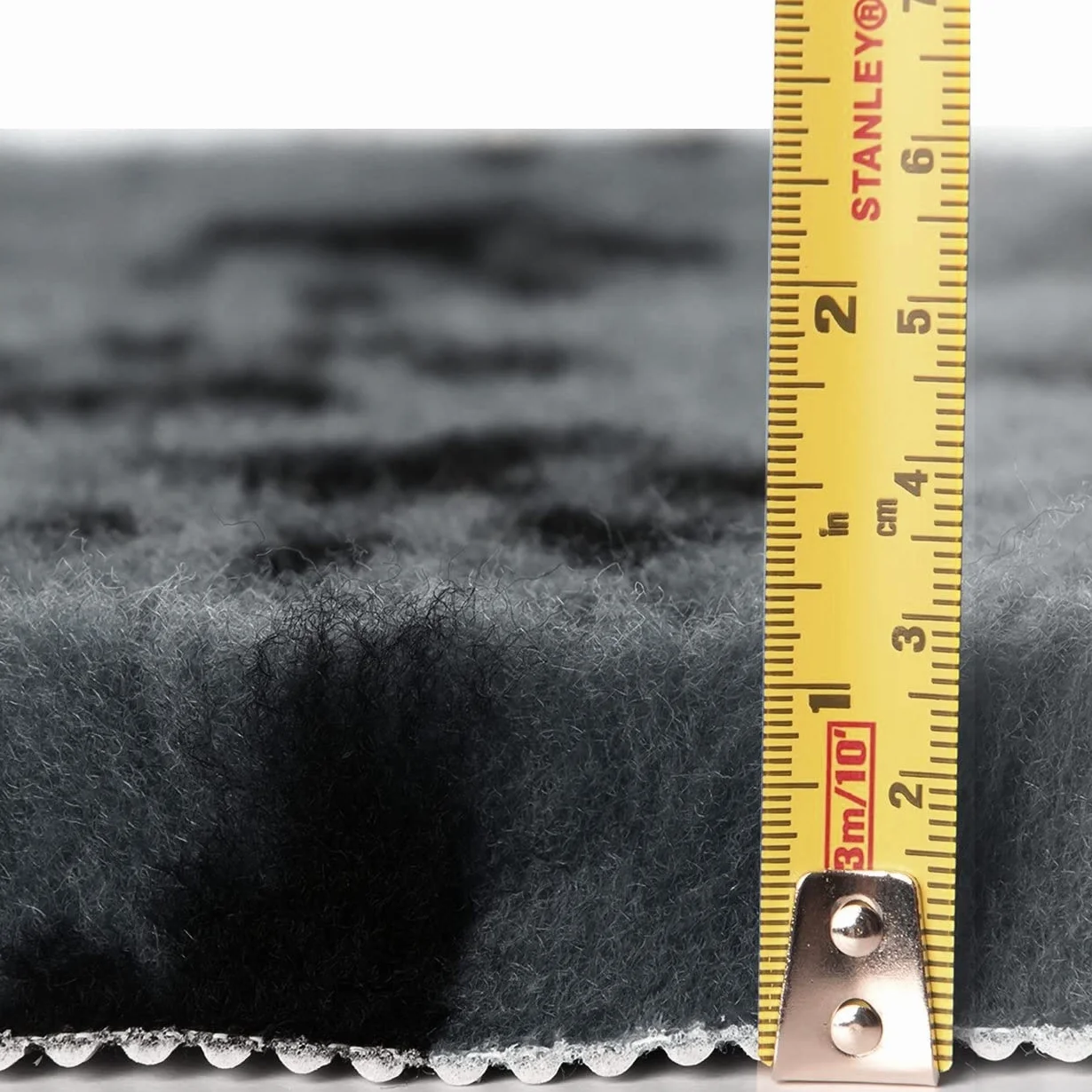 VetBedding Non Slip Originale Tappeto per Cani e Gatti Incontinenti, Anziani, Malati Termoisolante, Filtra i Liquidi, Mantiene Il Pelo Asciutto (75x50 cm, Grigio)