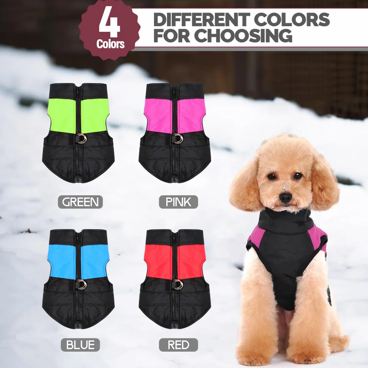 Animale Domestico Cane Cappotto Imbottito Giacca