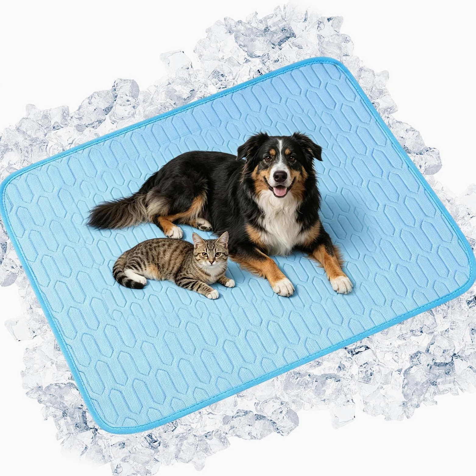 Tappetino rinfrescante per cani Tappetino da Sonno Estivo Antiscivolo | Tappetini da per cani per sonno, riposo, campeggio, viaggio, interni, cortile, divano, pavimento, esterni