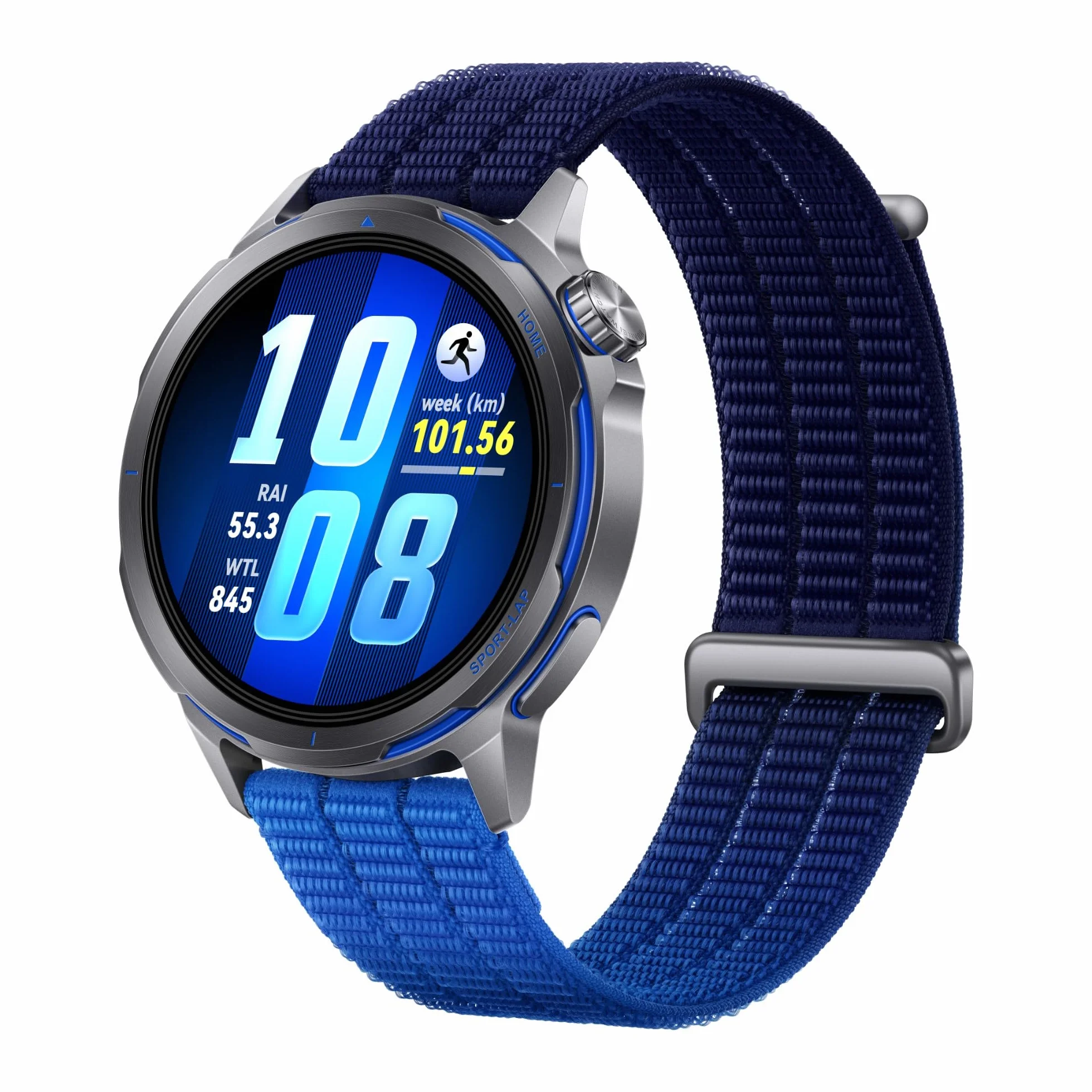 HUAWEI WATCH GT Runner 2 Smartwatch per Uomo, fino a 14 Giorni, Modalità Maratona, Monitoraggio della Salute, HRV, ECG, SpO2, Monitoraggio del Sonno, GPS, Pagamenti NFC, iOS e Android, Blu