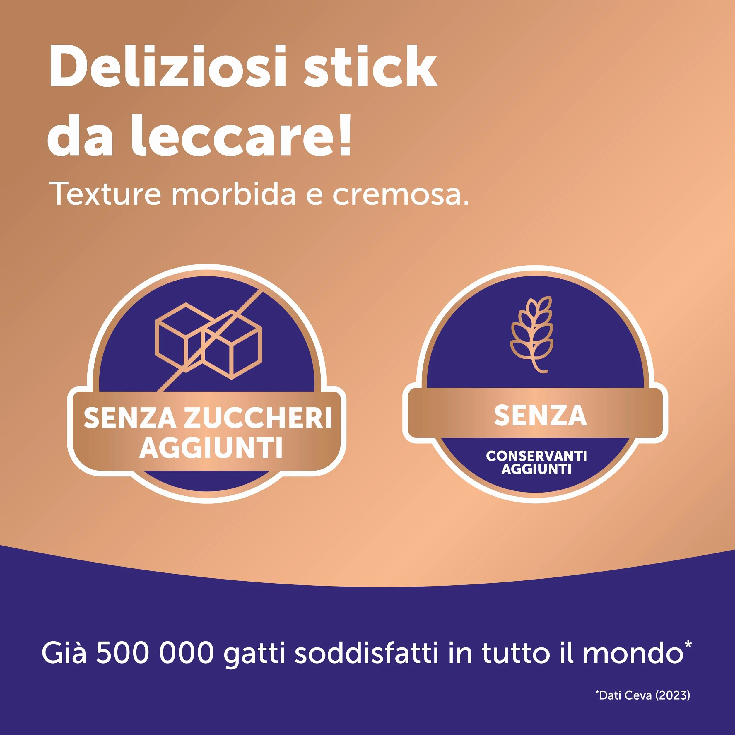 Happy Snack by FELIWAY – Gustosi snack calmanti per gatti, 6 stick – Aiuta il tuo gatto a sentirsi più tranquillo e rafforza il legame tra di voi.