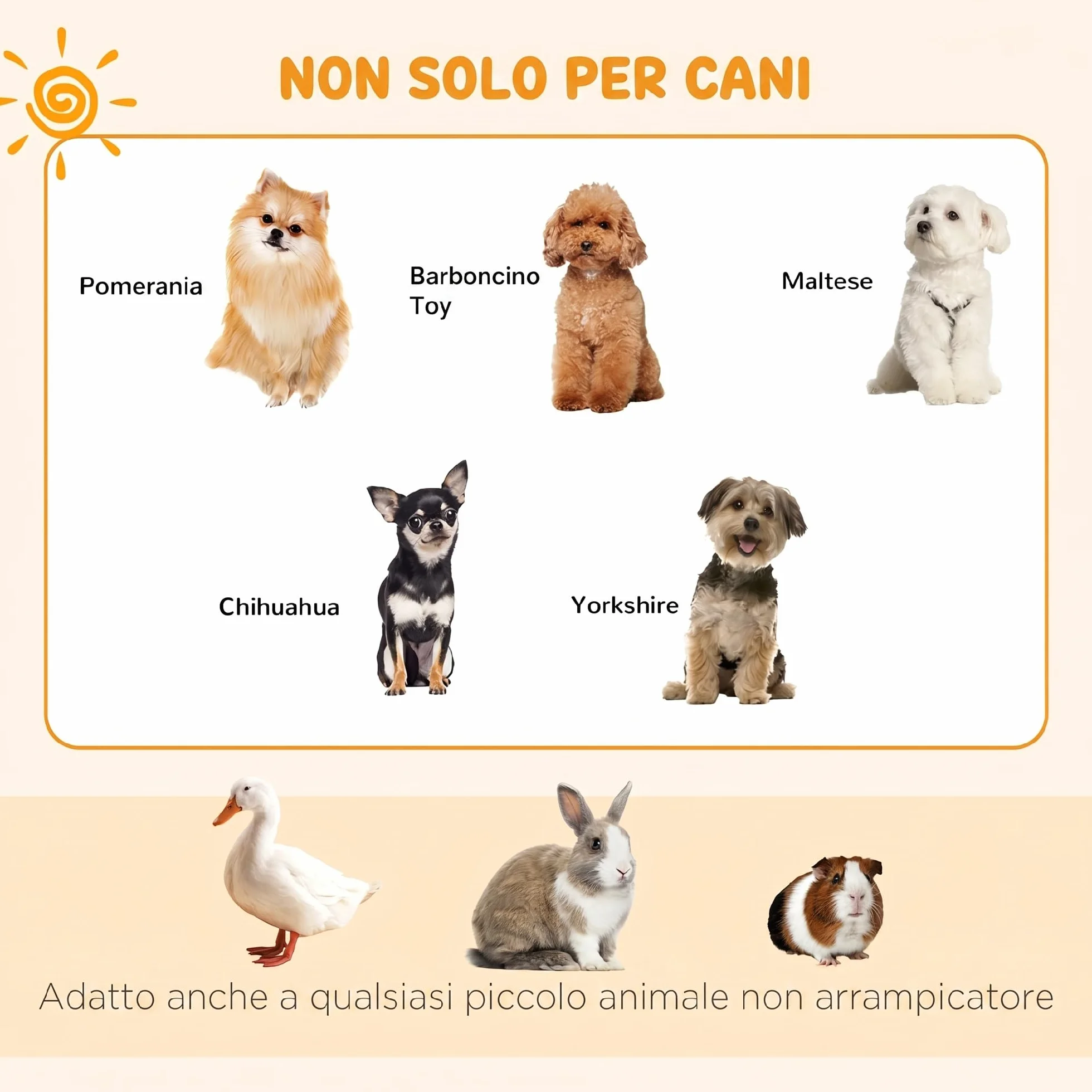 PawHut Recinto per Cani da Esterno e Interno, Recinzione Box 8 Pannelli a Rete con Porta 61 x 61cm, Nero