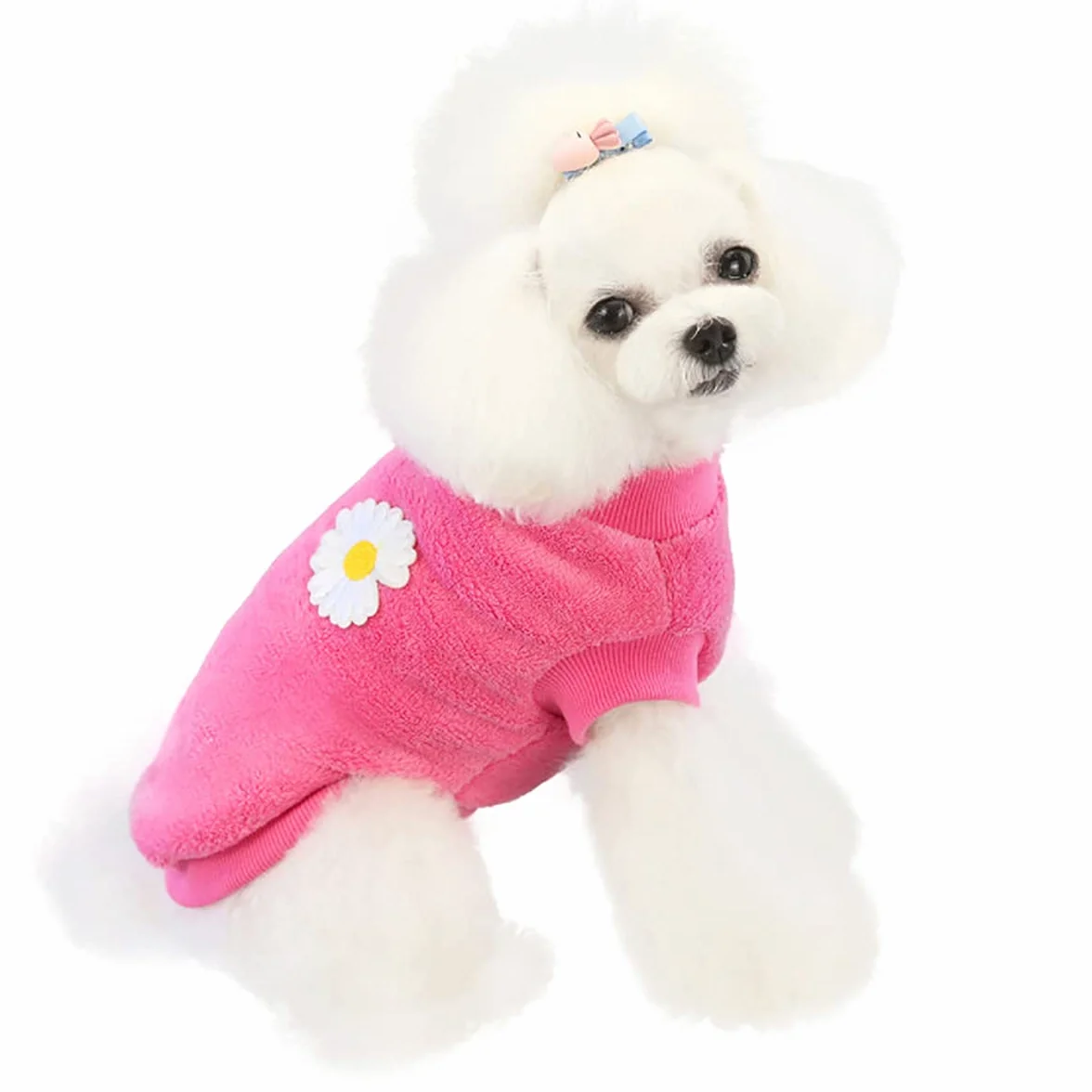 Pile Maglione per Cani Gatti Inverno Caldo Vestiti Cane Maglione di Lana