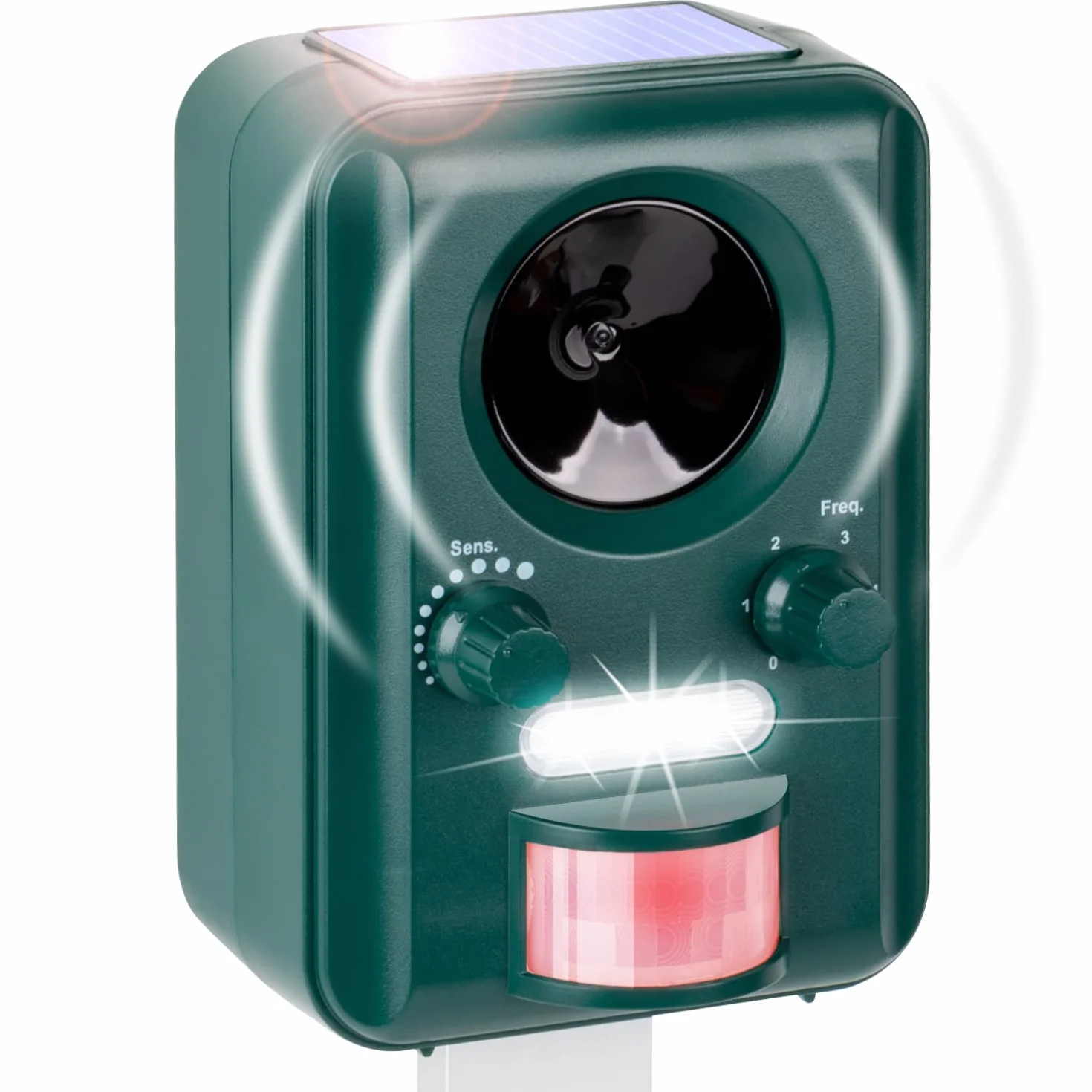 VOSS.sonic Repellente 2000 scaccia Gatti, Cani ad ultrasuoni