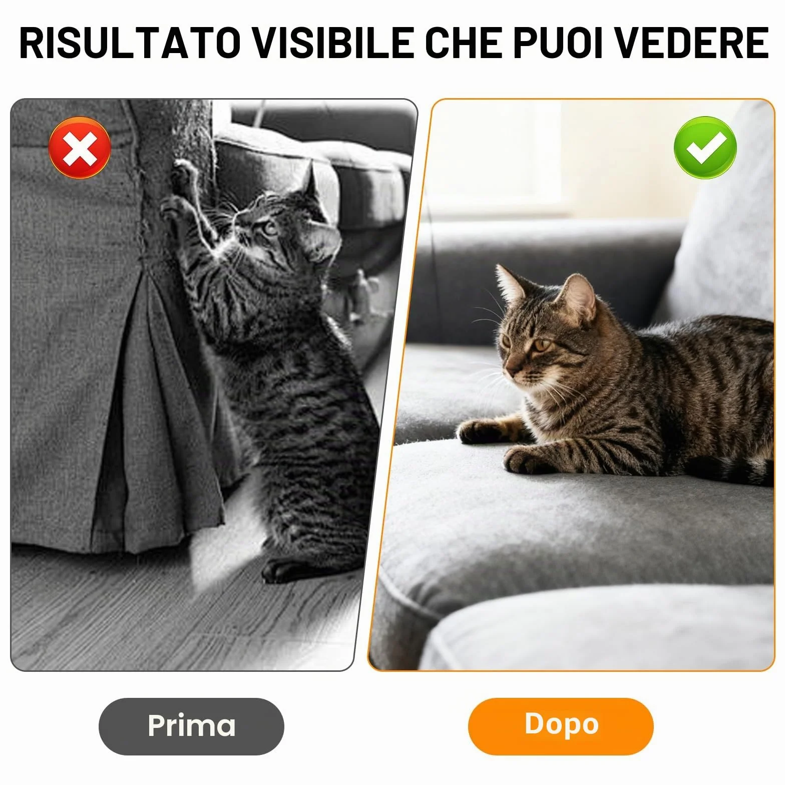 100ML Spray Repellente per Gatti, Spray Disabituante Gatti, Repellente Gatti e Spray AntiGraffio per Gatti Divano, Uso Interno ed Esterno, Protezione del Divano, Cavi, Vestiti, Piante e Mobili