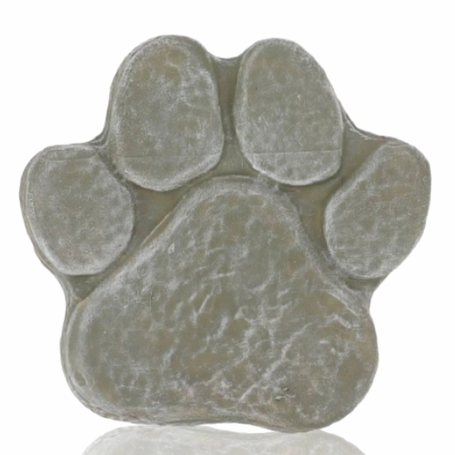 HERCHR Pietre Commemorative per Animali Domestici, Pietra Tombale per Animali Domestici con Impronta di Zampa, Pietra Commemorativa per Cani, Pietra Commemorativa con Impronta di Zampa di Cane(Verde)