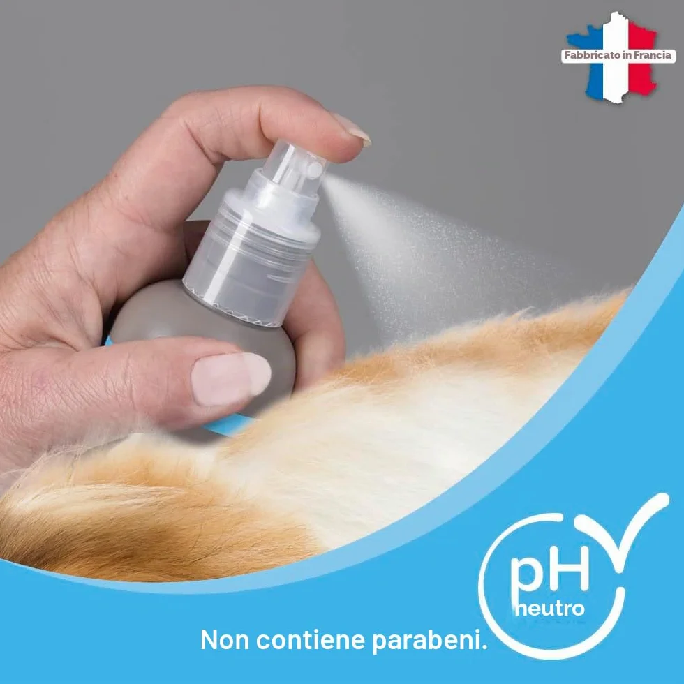 BEAPHAR - Spray ultradistricante per cani - Estratti naturali di Iris, Latte di Karitè e polifenoli d'uva - Districa, idrata, ammorbidisce, protegge il pelo - Pronto all'uso, senza risciacquo - 200 ml