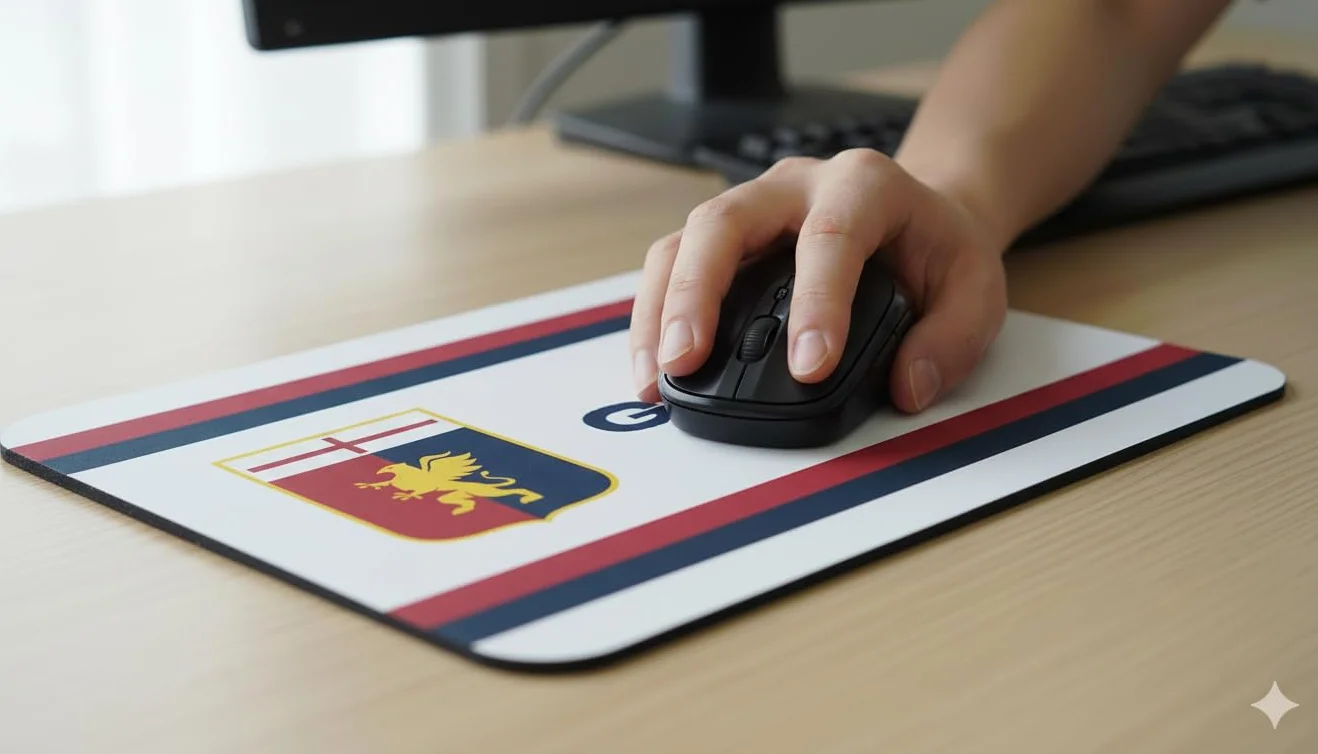 Tappetino mouse Genoa calcio
