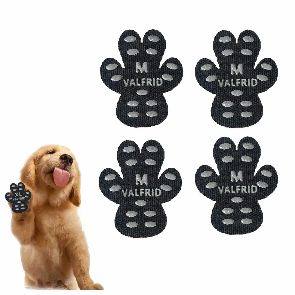 VALFRID Cani Protezioni Zampe Pads Antiscivolo Gomma Autoadesivo Resistente 40 pz M