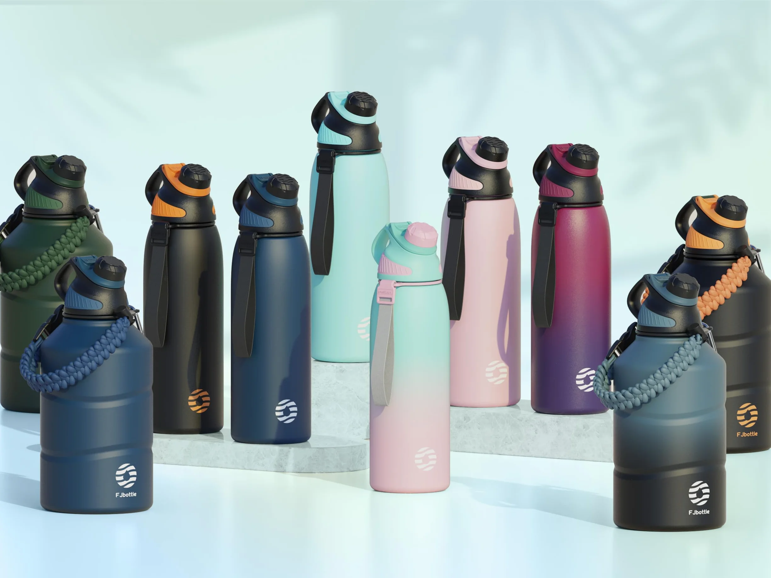 Fjbottle Anelli in silicone riutilizzabili per borraccia FJ-LKG