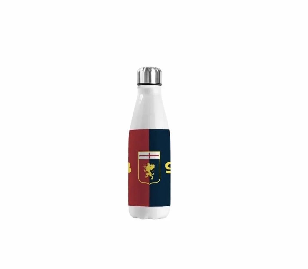 Generico Borraccia in Alluminio 750 ml Compatibile con Genoa