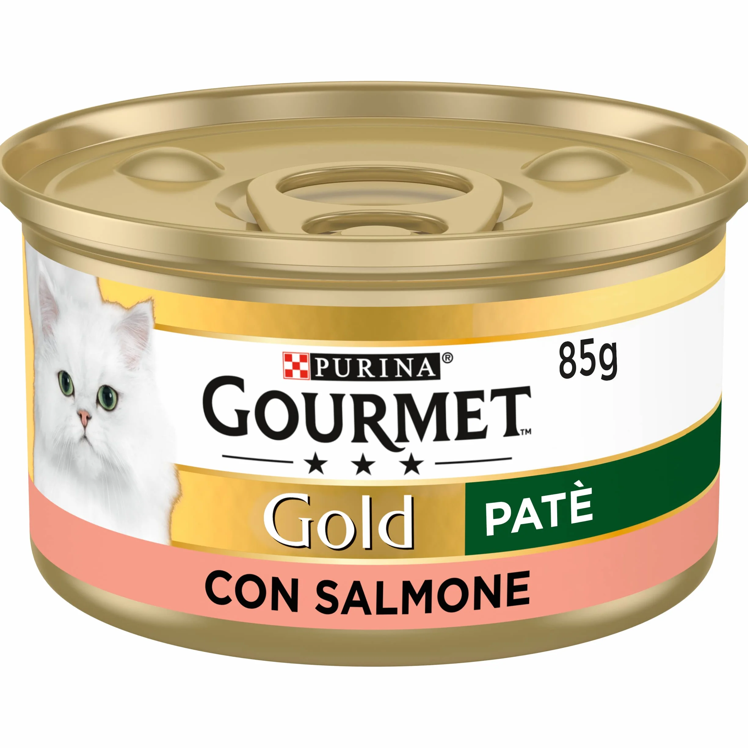 GOURMET GOLD Cibo umido per gatti adulti Patè con Salmone 24 lattine da 85g