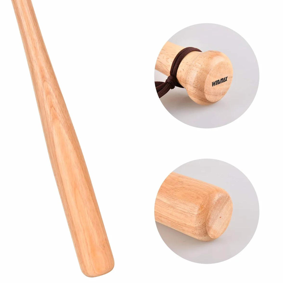 Mazza da baseball in lega di alluminio 32" con impugnatura in gomma