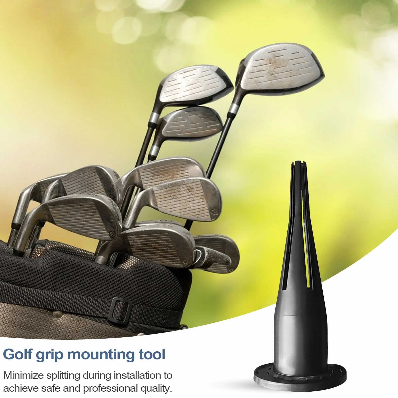 Golf Club Grip Installer Reusable Shaft Puller Tool Portable Remover Accessories for Men