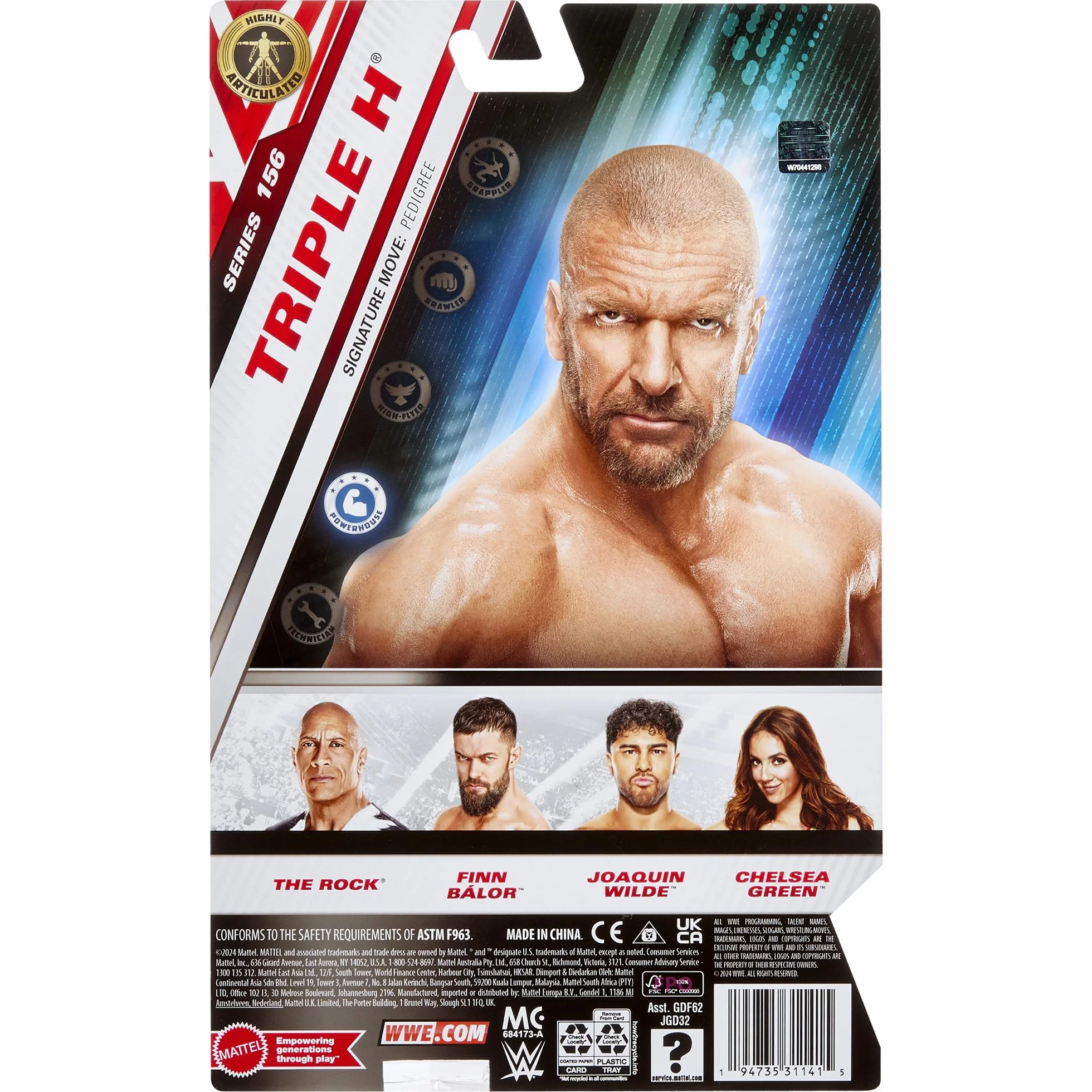 WWE Triple H Main Event 156 Action Figure