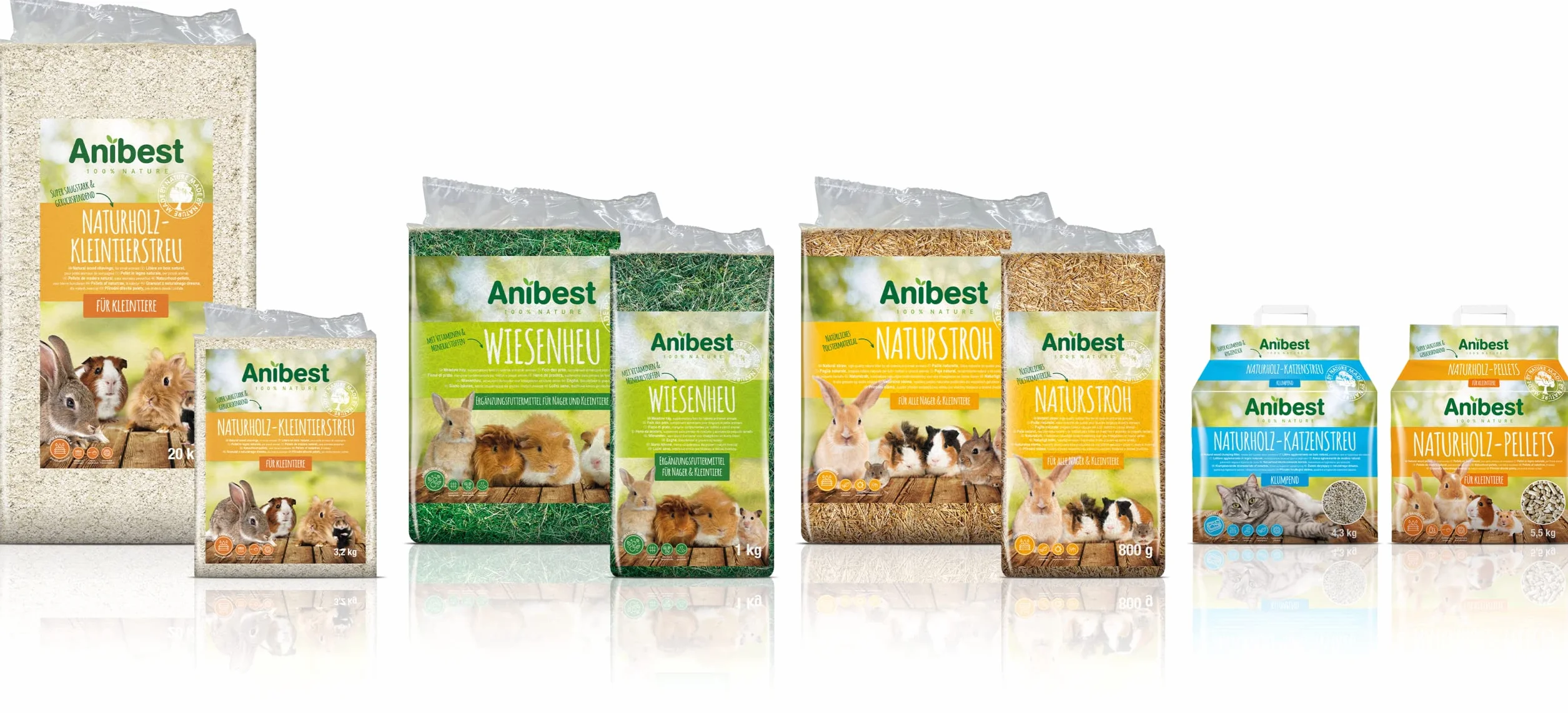 Anibest Pellet per Piccoli Animali - 5,5 kg