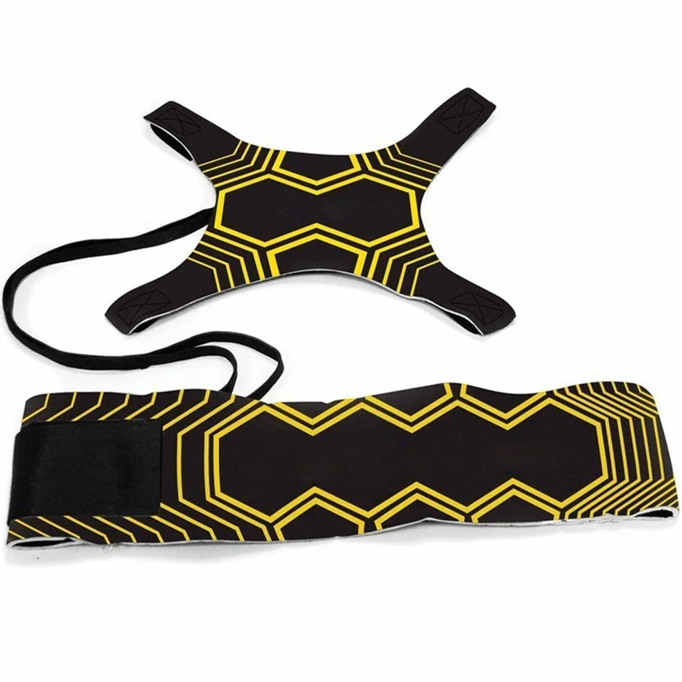 Kit Allenamento Calcio Trainer Regolabile Bambini Adulti Pallone 3 4 5