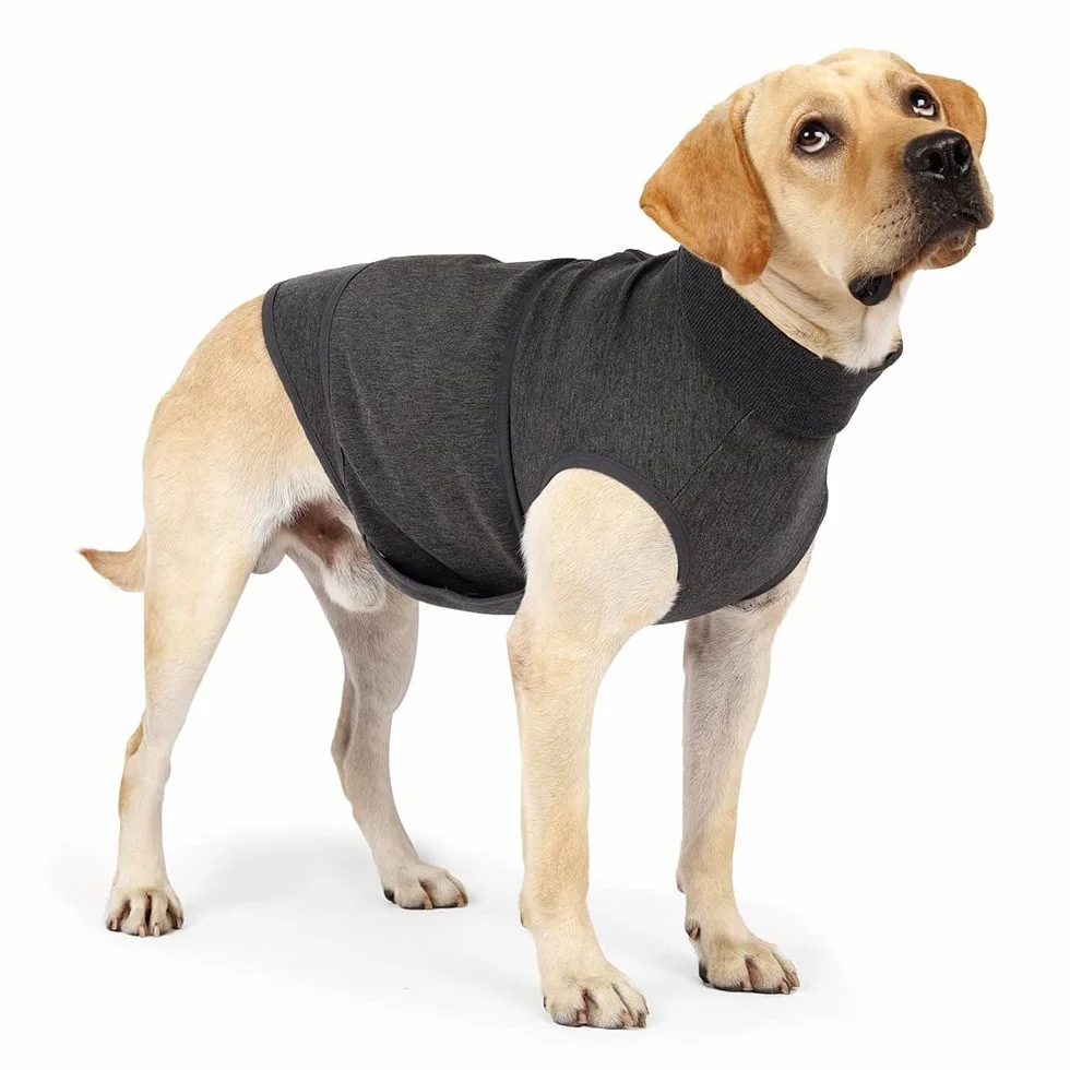 DONGKER Cappotto per Cani Anti-Ansia Giacca Calmante Traspirante Gilet Antistress per Animali Piccola Media