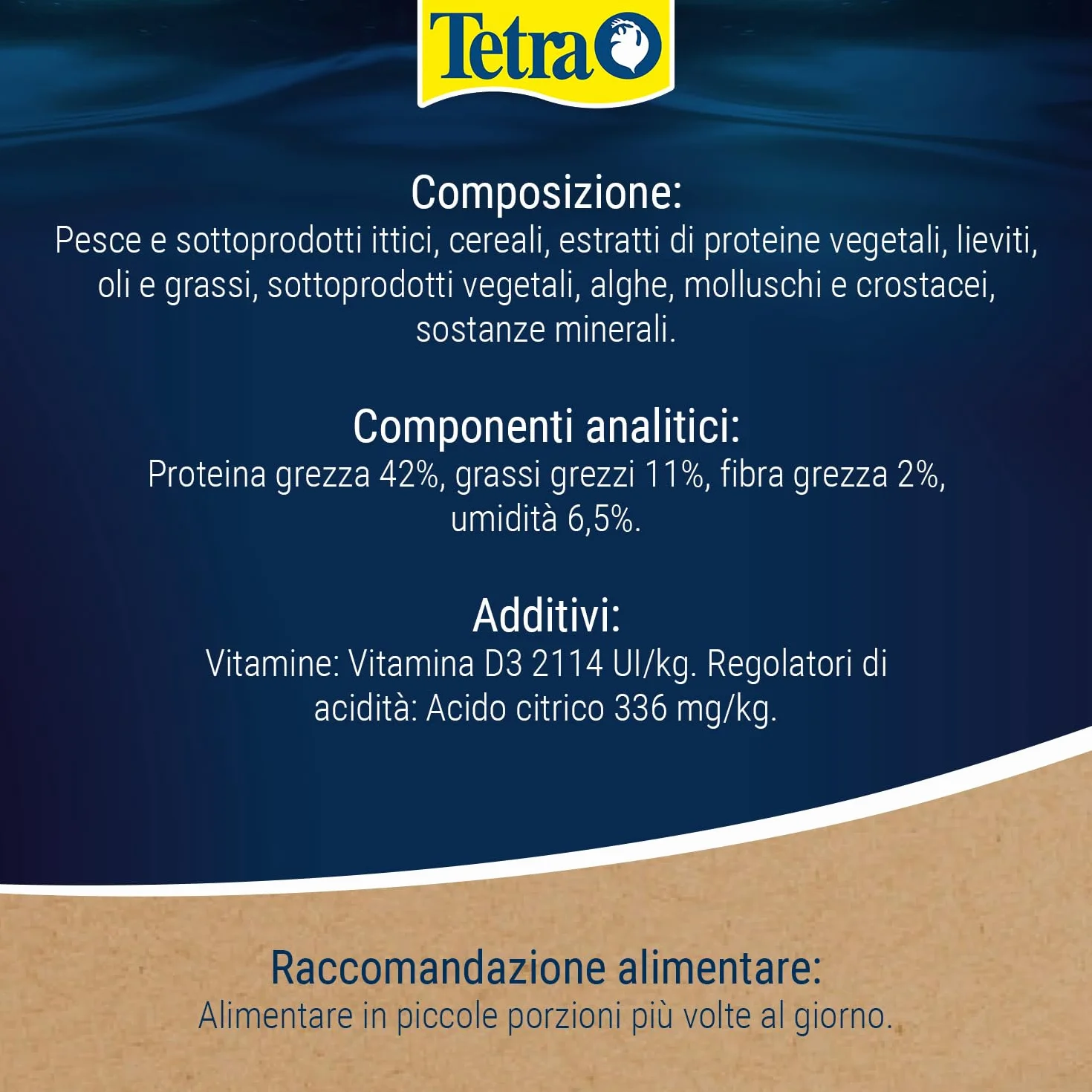 Tetra Goldfish Flakes Mangime in scaglie per pesci rossi 250 ml