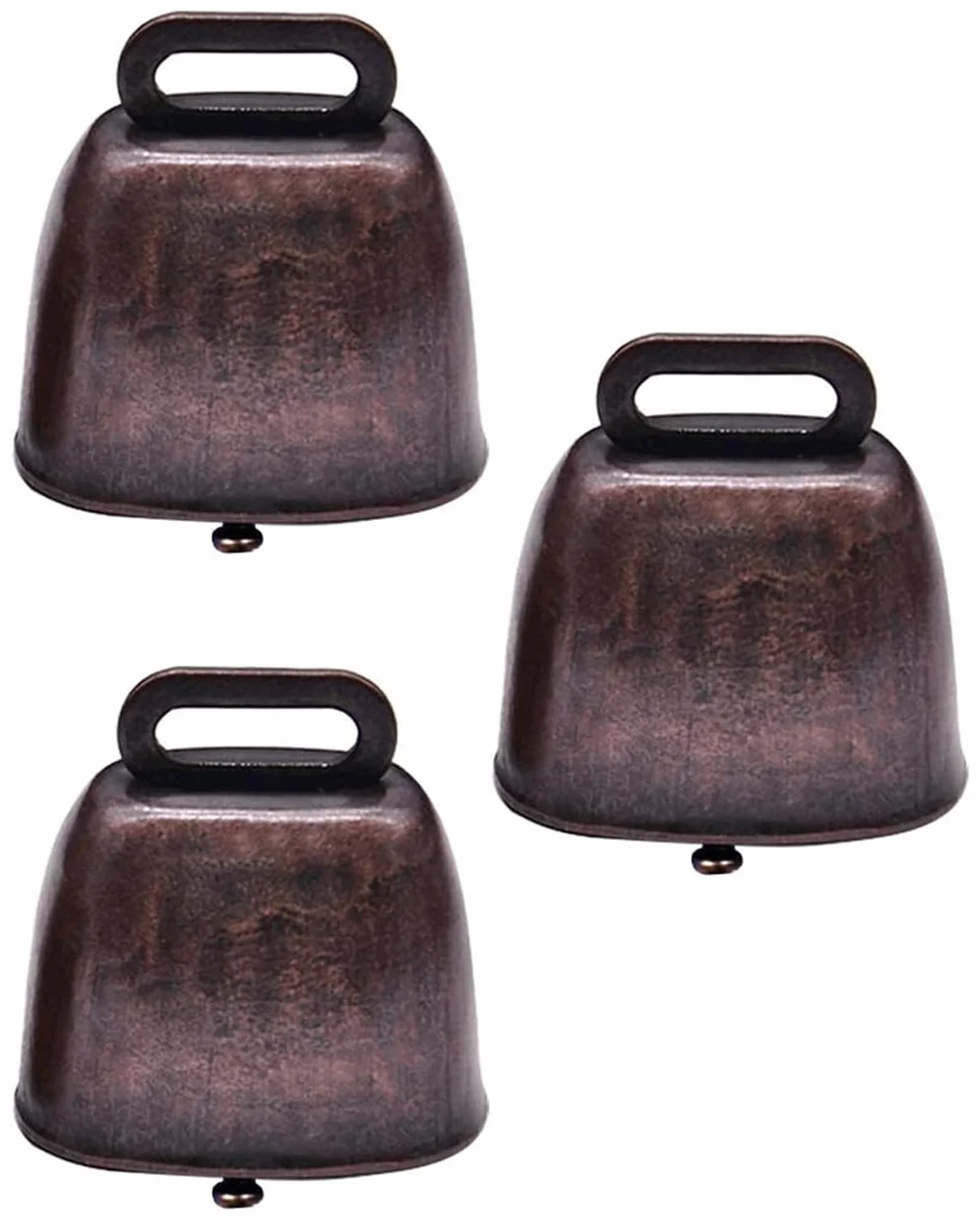 Campana in Metallo Antico, per Mucca, Cavallo, Pecora, Rame, Bronzo Rosso