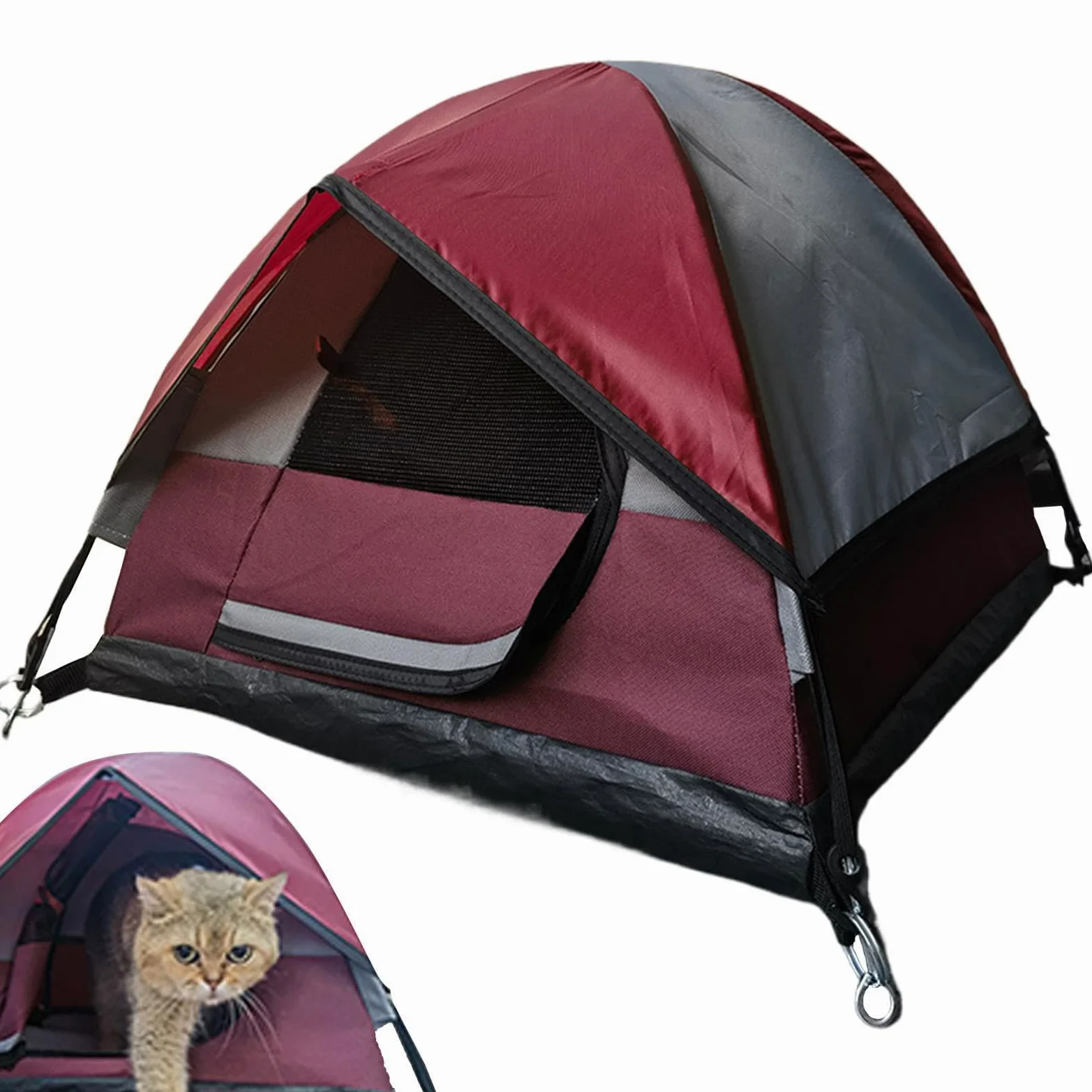 Generico Tenda per gatti da esterno, tenda da per gatti Tenda da per | Tenda da per gatti all'aperto, tenda per gatti impermeabile per cani di piccola taglia, animali domes