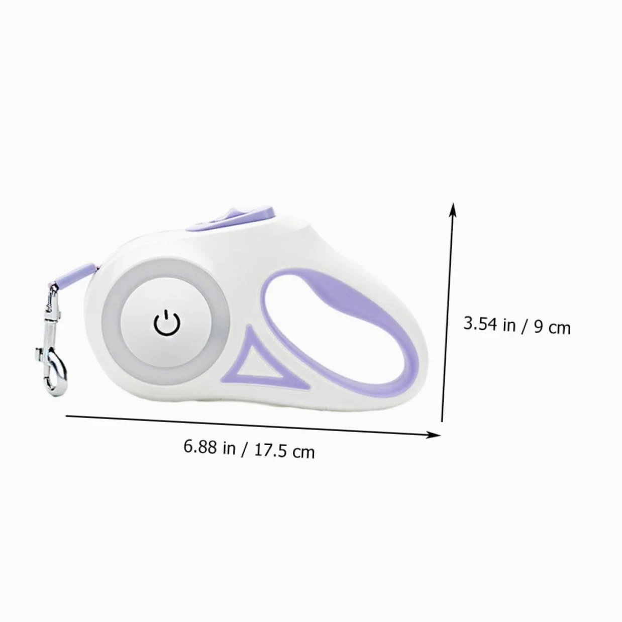 Guinzaglio Retrattile e Telescopica Portatile Per Addestramento e Jogging Resistente e Maneggevole