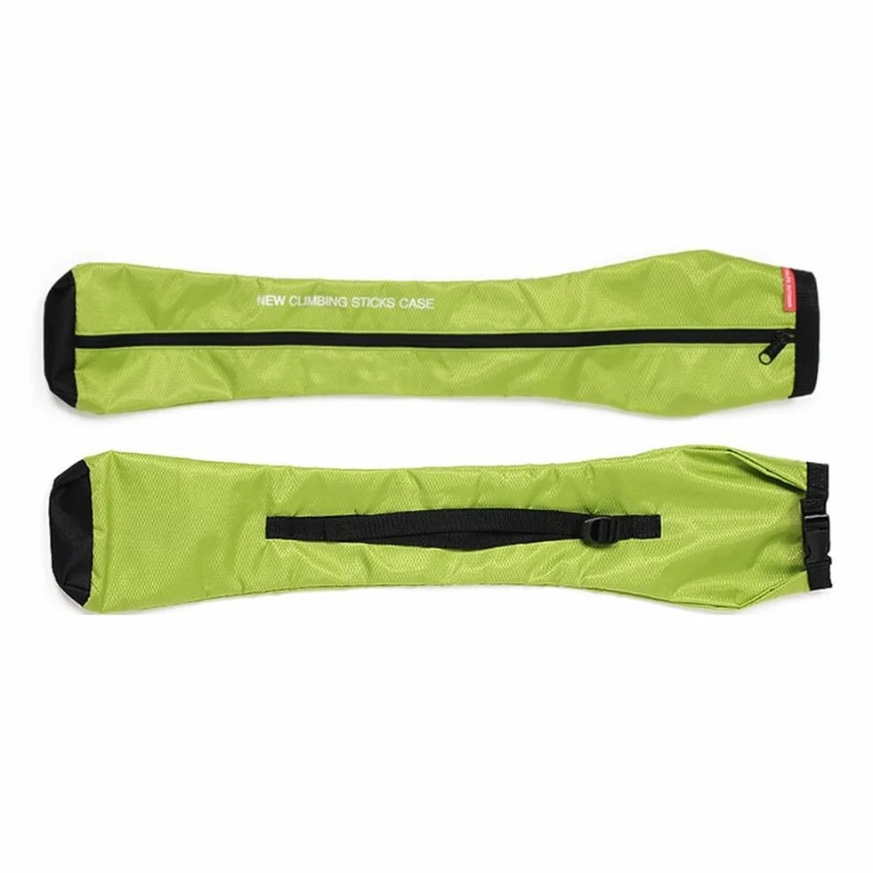 Custodia impermeabile per bastoncini da trekking 76 cm verde