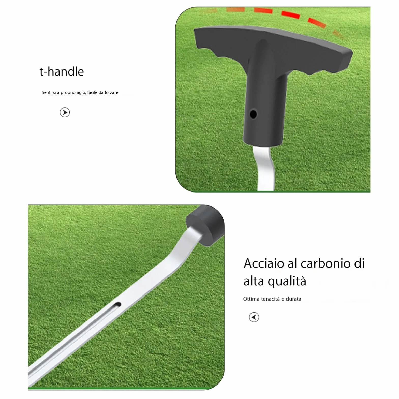 Golf Club Grip Removal Tool 15inch - V- Grip Remover Saver Tool