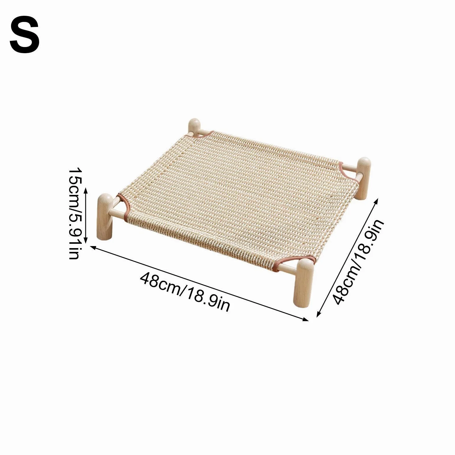 Cuccia per gatti resistente ai morsi, facile da pulire, resistente all'umidità | Cuccia per animali domestici per cuccioli, gattini, animali, soggiorno, camera da letto, balcone, cortile, cortile