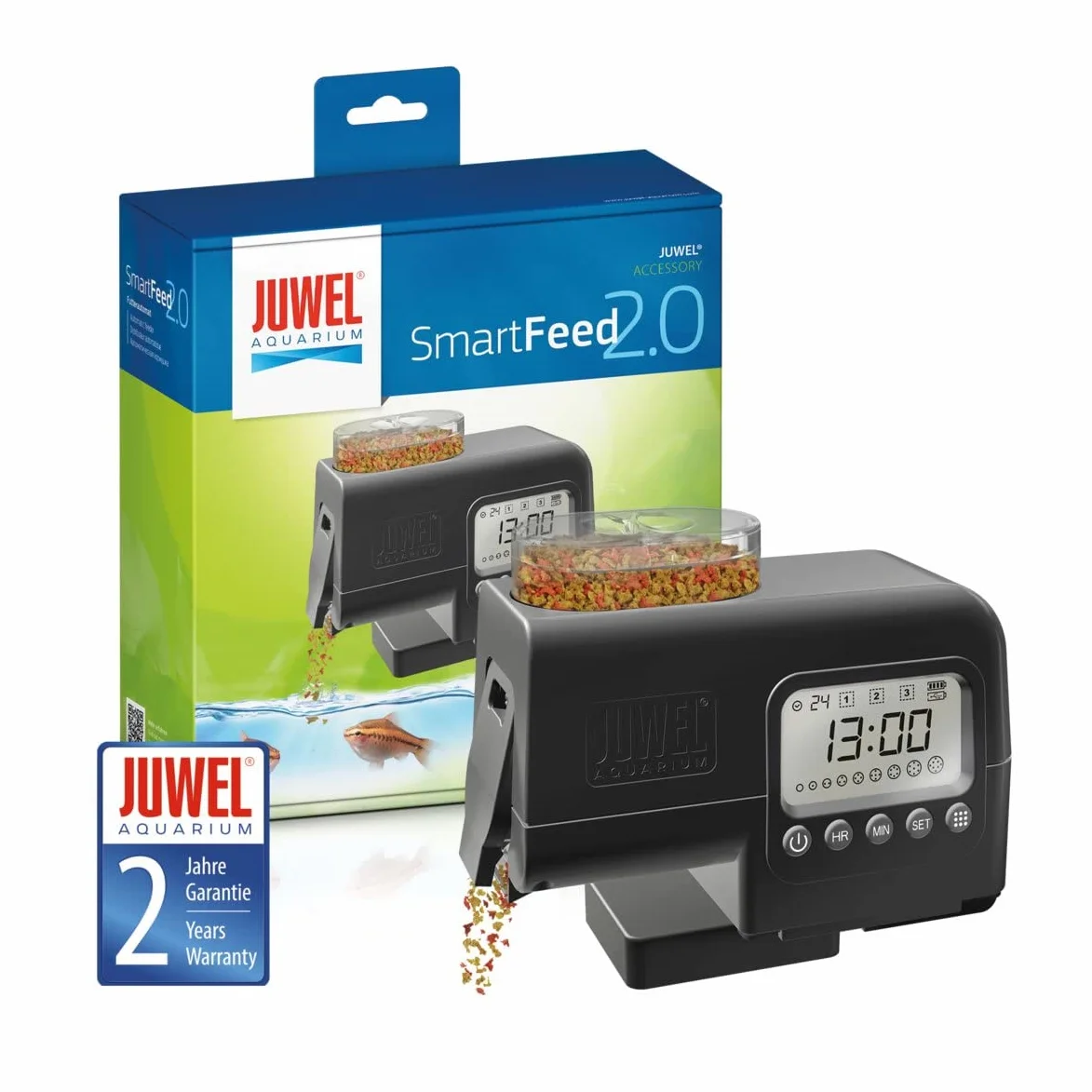 Juwel - Mangiatoia per acquari SmartFeed Smart 2,0, automatica