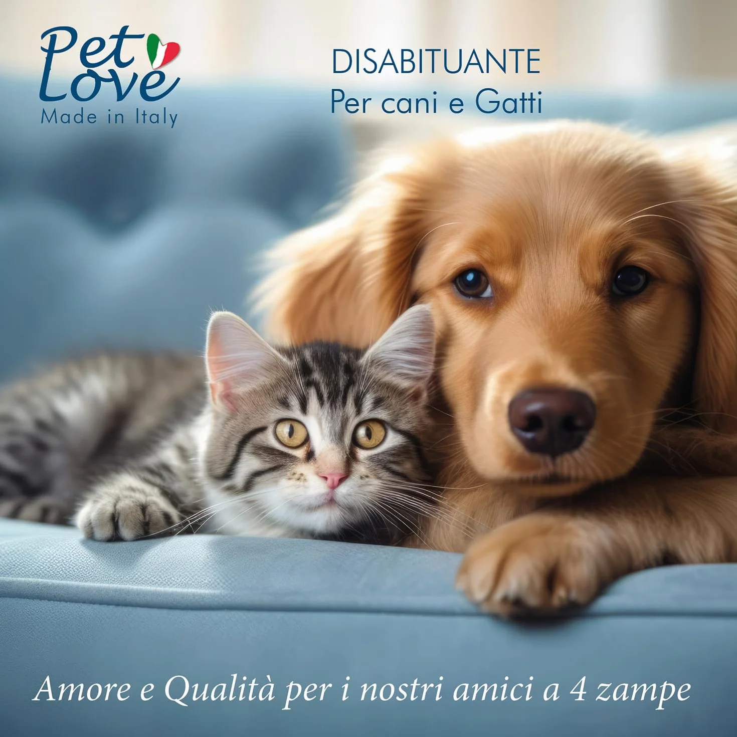 PET LOVE Spray Disabituante Repellente per Gatti - Anti Urina per Interni ed Esterni - Barriera Olfattiva - 350 ml
