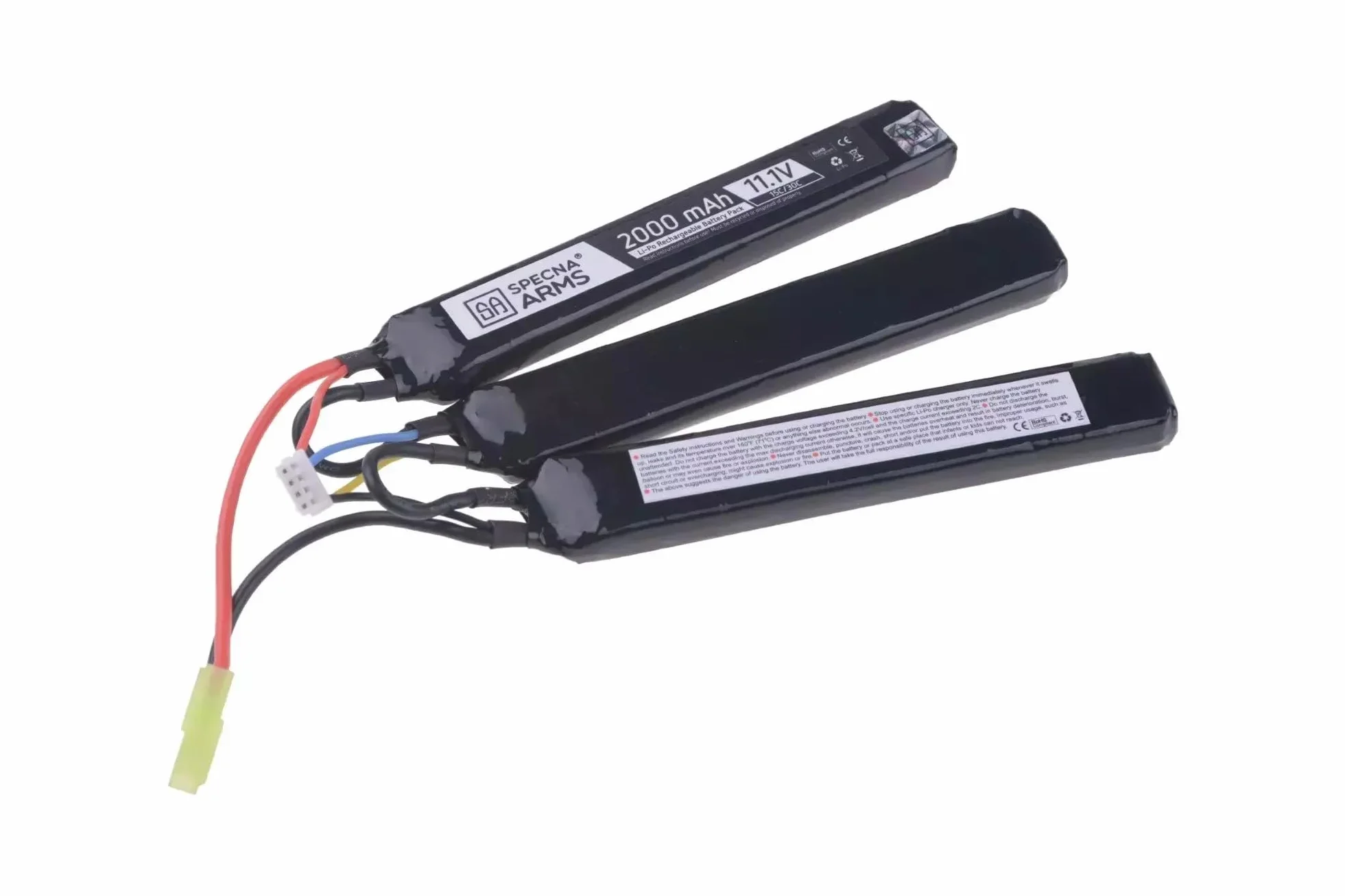 Batteria LiPo 11,1 V 2000 mAh 15/30C - 3 moduli