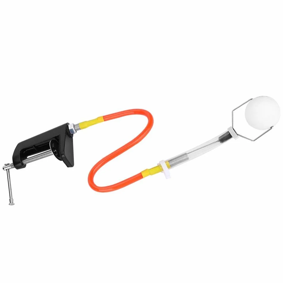 MAGT Macchina per Palline da Ping-Pong, Allenatore di Tennis da Tavolo in PVC Regolabile Fisso a Rimbalzo