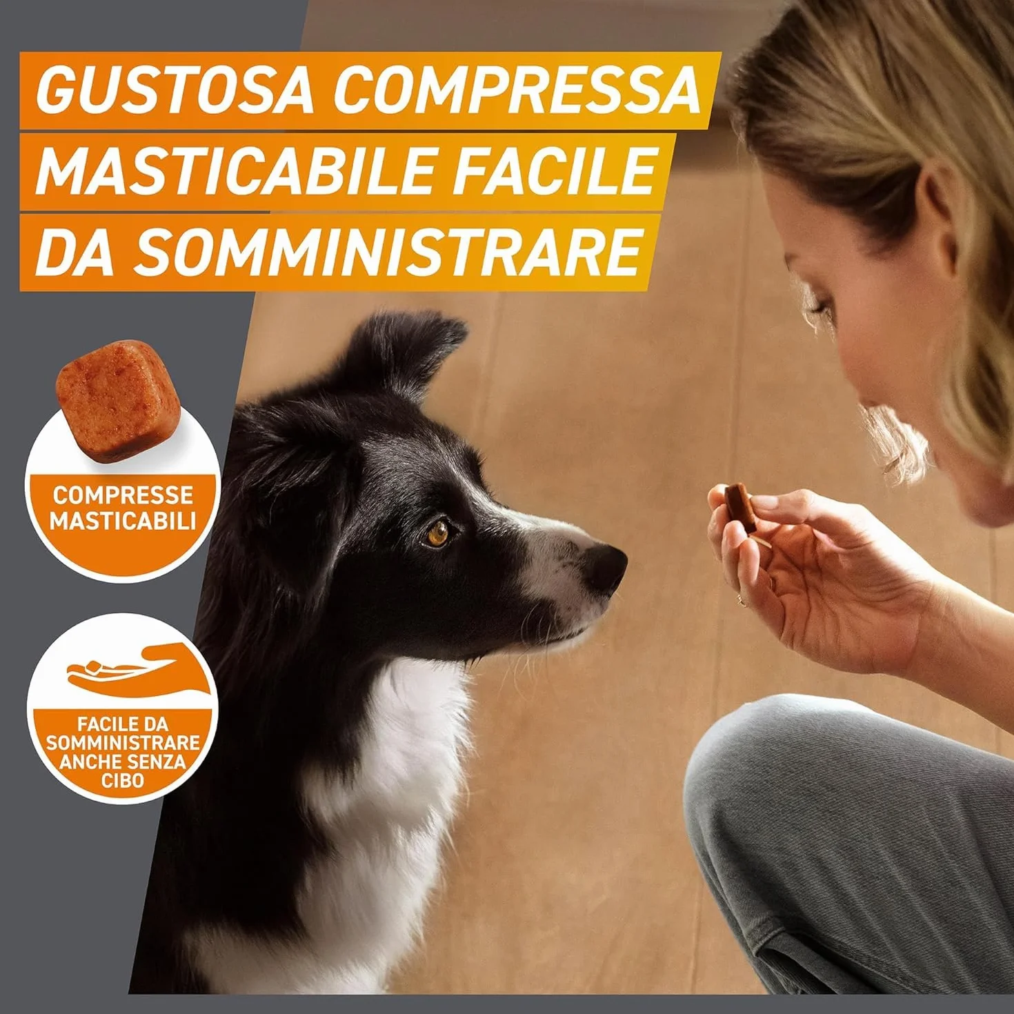 FRONTPRO 3 Compresse Masticabili Antiparassitario per Cani 10-25 kg Afoxolaner 68 mg Antipulci Zecche