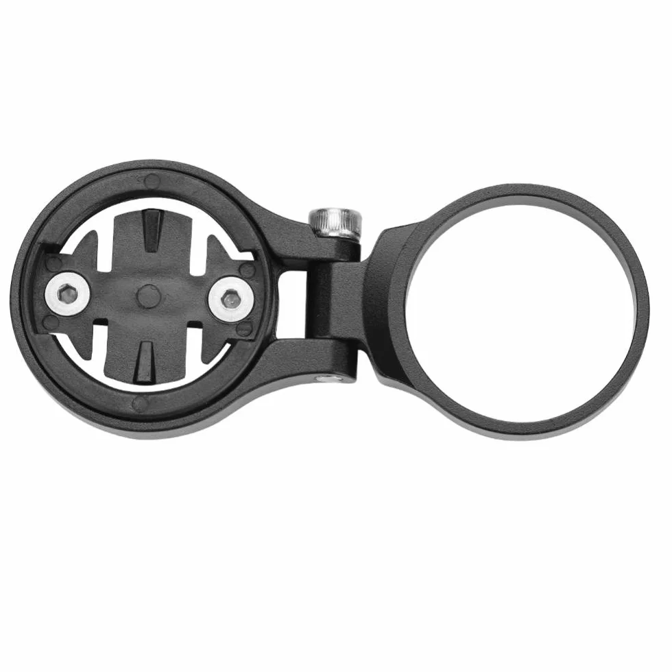 Tbest Staffa di Montaggio per Computer da Bicicletta, Supporto per Manubrio in Lega di Alluminio Regolabile Bicicletta Odometro Estensione Accessorio
