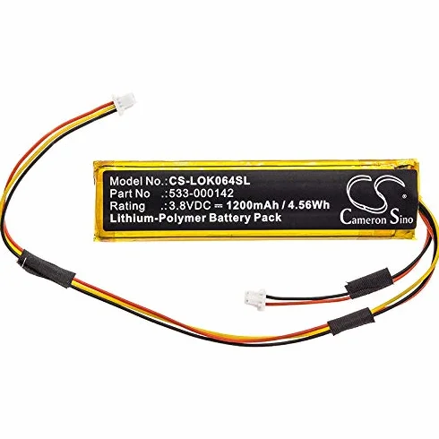 TECHTEK Batteria 1200mAh compatibile con Logitech Craft Y-R0064