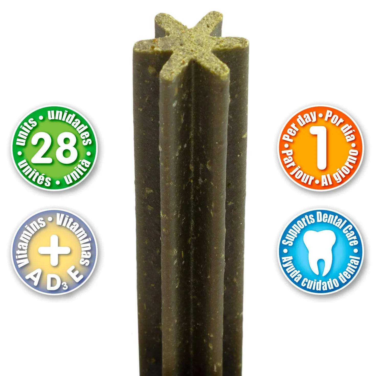 ARQUIVET Fresh dental sticks - 28 unités - snack dentali per cani aromatizzati alla menta - Prodotti per l'igiene dentale canina - snack per cani